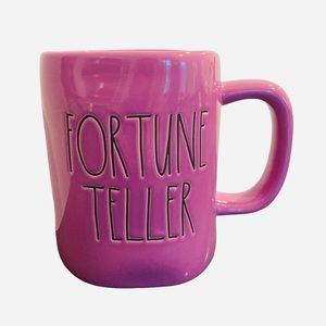 Rae Dunn Fortune Teller Purple Mug NEW
